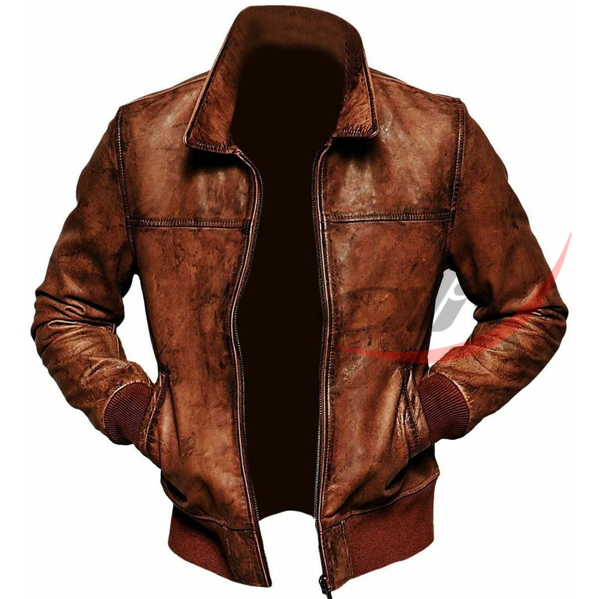 Retro Biker Leather Jacket