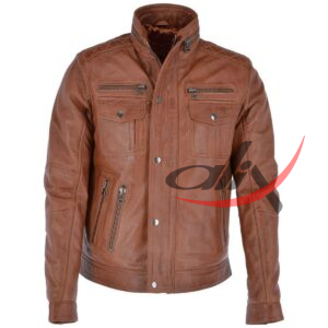 Real Leather Seven Pocket Jacket