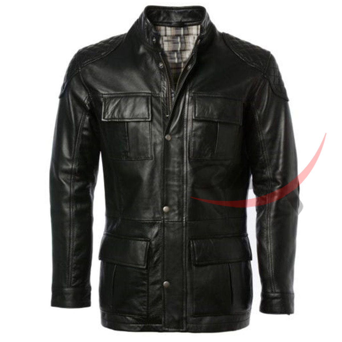 Cafe Racer Coat Long