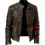 Sword Cafe Racer Biker Leather Jacket