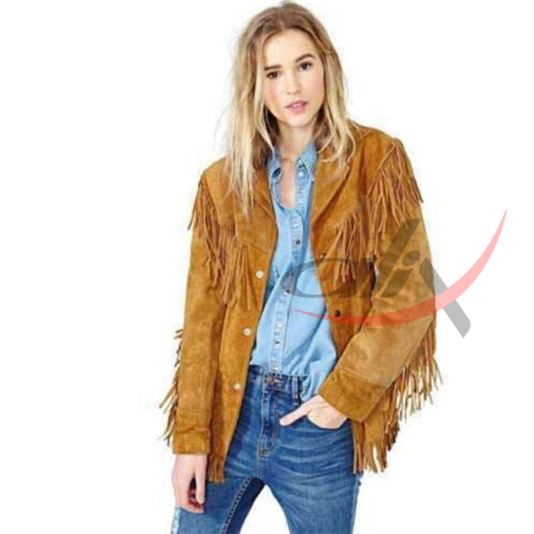 Cowgirl Fringed Suede Jacket