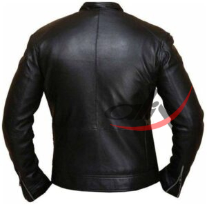 Bike Hunt Leather Jacket Black - Image 2