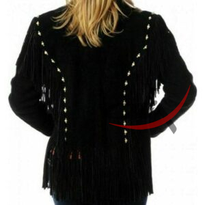 Western Style Suede Jacket for Her - Image 2