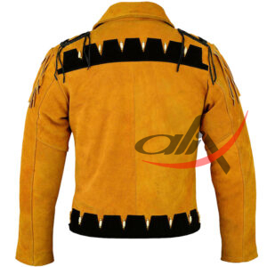 Western Style Fringed Cowboy Jacket - Image 2