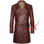 Real Sheepskin Leather Coat