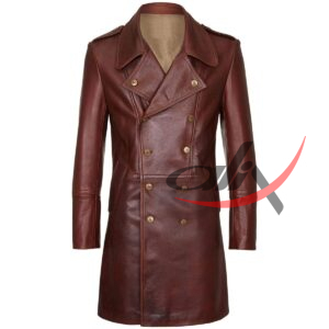 Real Sheepskin Leather Coat