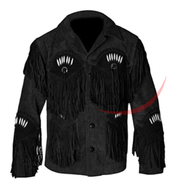 61eabd1f583d9_533632b_1 Men's Western Style Suede Jacket