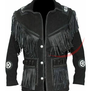 Men's Suede Fringed Jacket