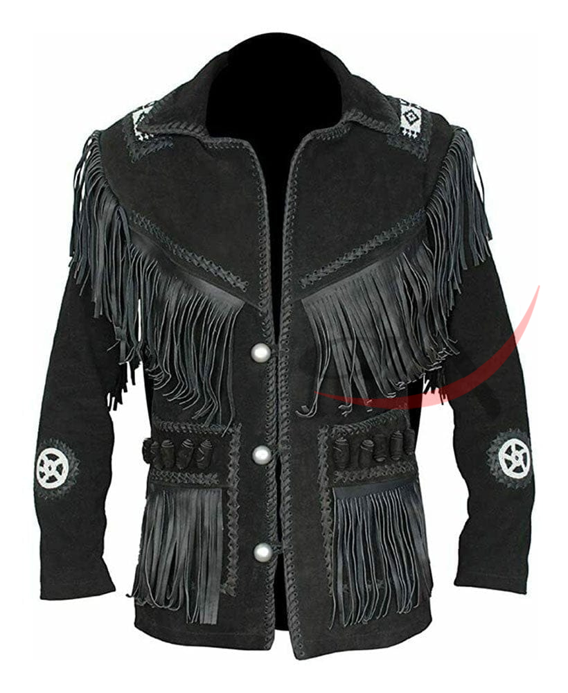 Men's Suede Fringed Jacket