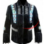 Men's Cowboy Jacket Fringed