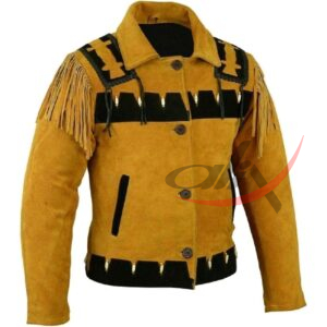 Western Style Fringed Cowboy Jacket