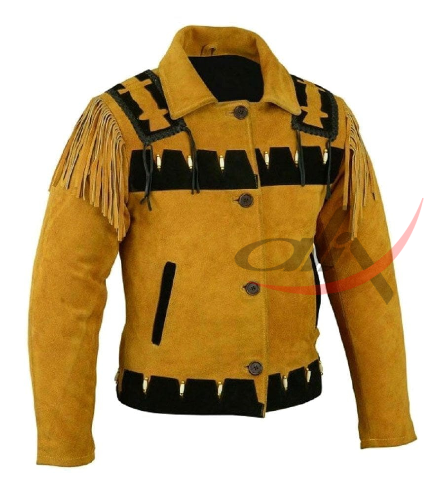 Western Style Fringed Cowboy Jacket