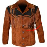 Men's Western Style Fringed Jacket