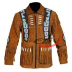 Men's Cowboy Bone & Beaded Jacket