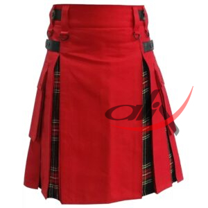 Red Cotton & Black Stewart