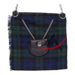 Ladies Purse Black Watch Tartan Scottish Kilt Shaped