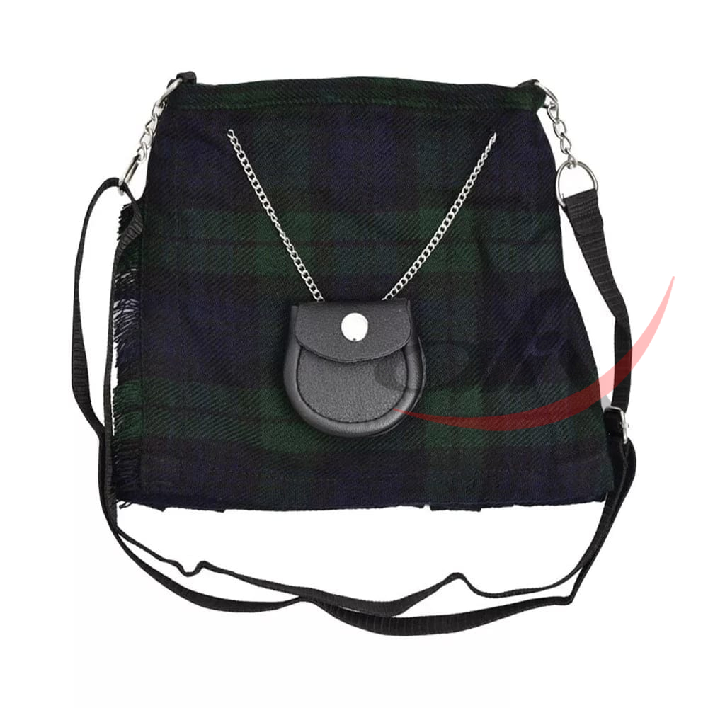 Ladies Purse Black Watch Tartan