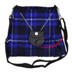 Ladies Purse Blue Tartan
