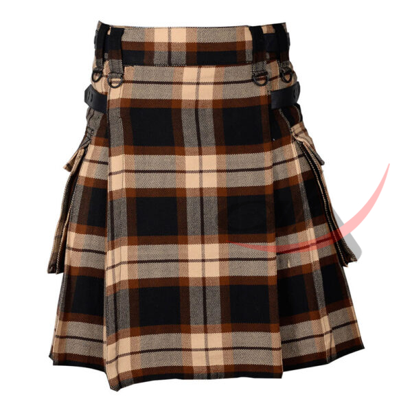 Ancient-Rose-utility-kilt-front Rose Ancient Tartan Kilt
