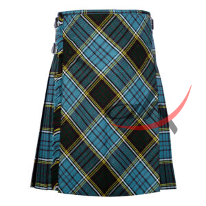 Bias Cut Anderson Tartan Kilt 8 Yard Highlander Kilt