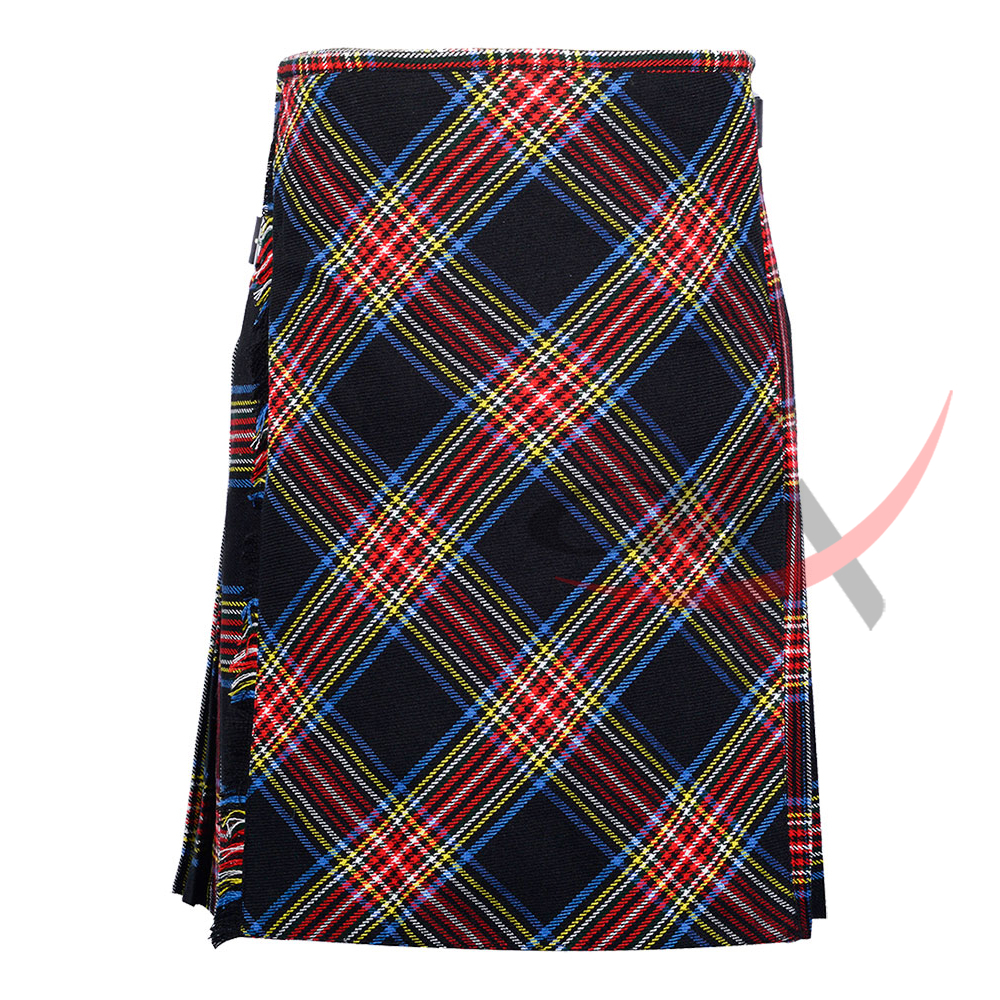 Bias Cut Black Stewart