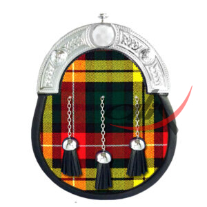Buchanan Tartan Full Dress Leather Sporrans