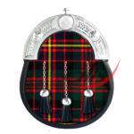Cameron Tartan Full Dress Leather Sporrans