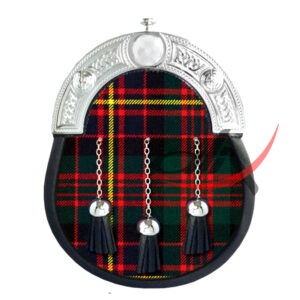 Cameron Tartan Full Dress Leather Sporrans