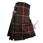 Crawford Tartan 8 Yard Kilt for Men Traditional Scottish Kilt