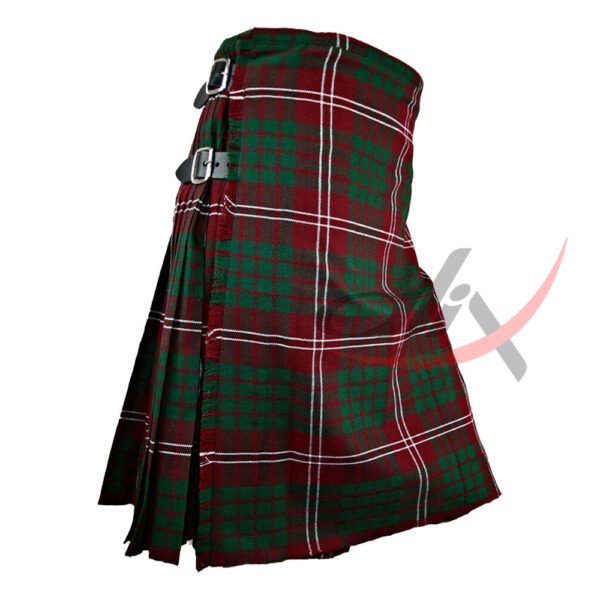 Crawford Tartan 8 Yard Kilt for Men Traditional Scottish Kilt