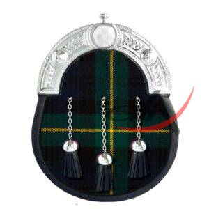 Gordon Tartan Full Dress Leather Sporrans