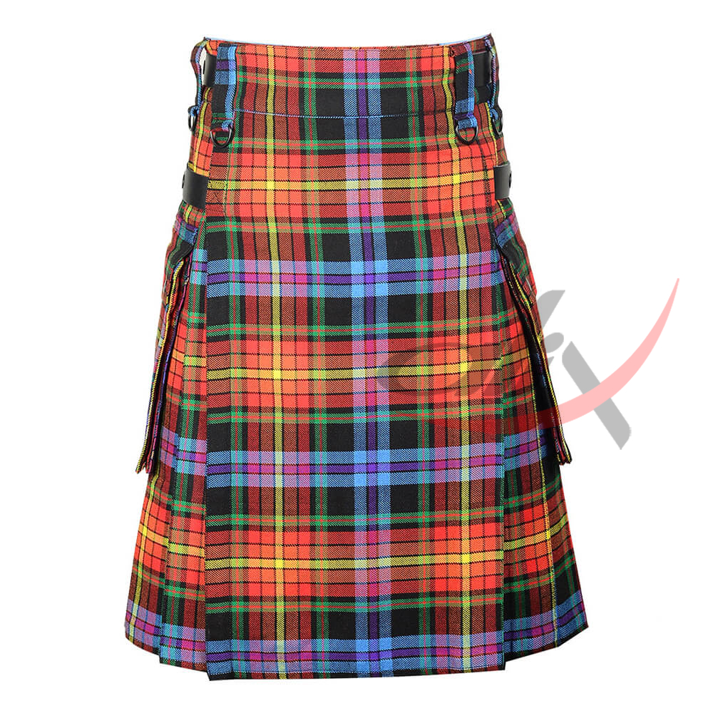 LGBTQ Pride Tartan Kilt