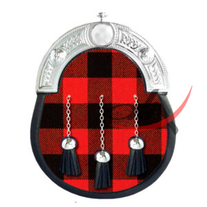 MacGregor Rob Roy Tartan Full Dress Leather Sporrans