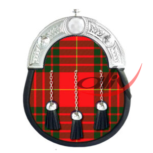 MacGregor Tartan Full Dress Leather Sporrans