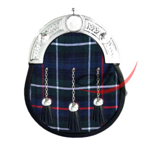 Mackenzie Tartan Full Dress Leather Sporrans