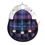 Pride of Scotland Tartan Full Dress Leather Sporrans