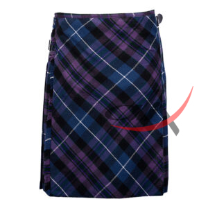 Bias Cut Pride of Scotland Tartan 8Yard Kilt with Apron