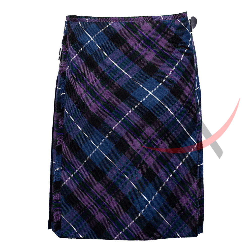 Bias Cut Pride of Scotland Tartan 8Yard Kilt with Apron