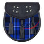 Scottish Sporran Ramsey Blue Tartan