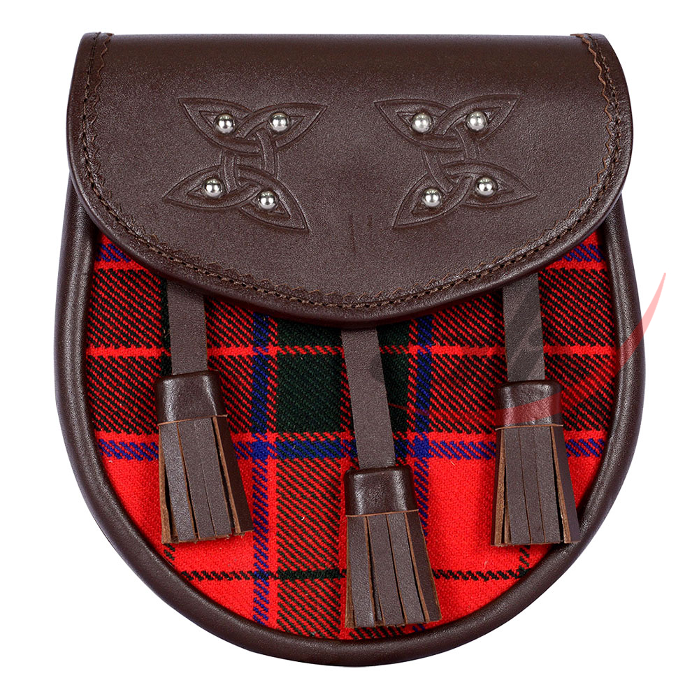 Scottish Sporran Rose Tartan