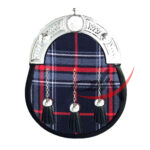Spirit of Bruce Tartan Full Dress Leather Sporrans