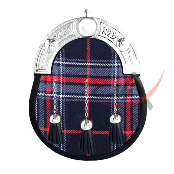 Spirit of Bruce Tartan Full Dress Leather Sporrans