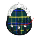 US Army Tartan Full Dress Leather Sporrans