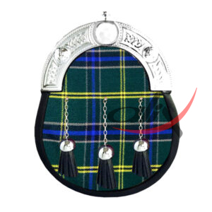 US Army Tartan Full Dress Leather Sporrans