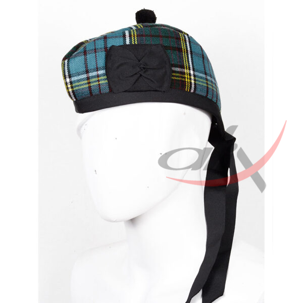 anderson-glenggary-hat-1 Glengarry Hat Anderson Tartan Scottish