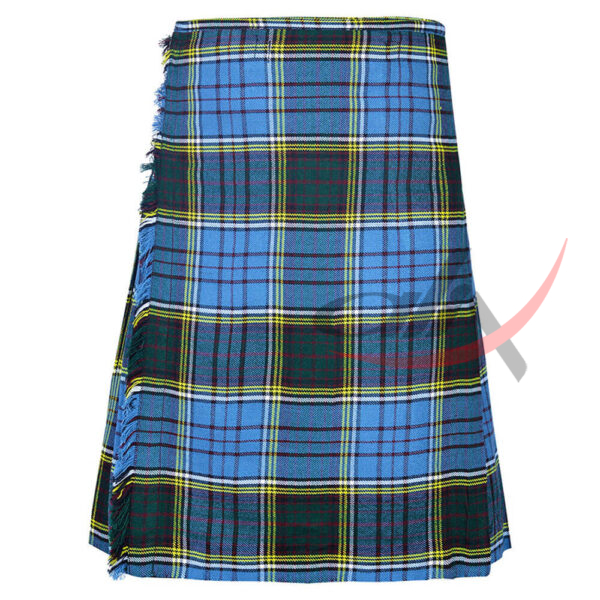 anderson-tartan-8-yard-kilt-front Anderson Tartan 8 Yard Kilt for Men Traditional Tartan Scottish Kilt
