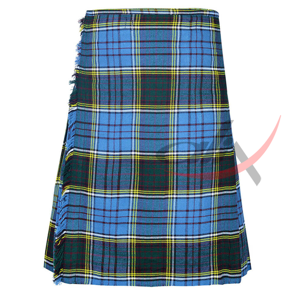 Anderson Tartan 8 Yard Kilt for Men Traditional Tartan Scottish Kilt