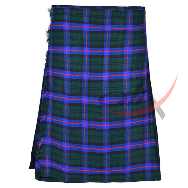 armstrong-traditional-tartan-kilt-front Armstrong Tartan 8 Yard Kilt for Men Traditional Scottish Tartan Kilt