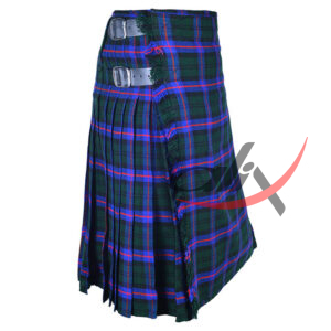 Armstrong Tartan 8 Yard Kilt for Men Traditional Scottish Tartan Kilt - Image 2