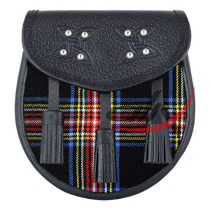 Scottish Sporran Black Stewart